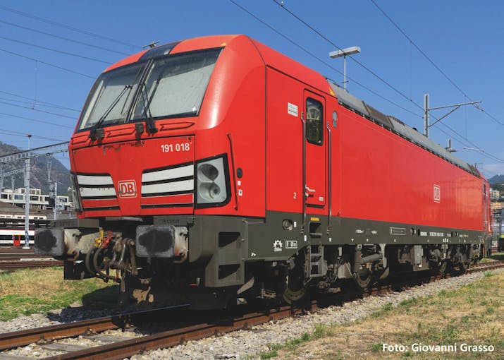 Piko 21681 FS-DB Italia locomotiva elettrica Vectron BR 191, ep.VI