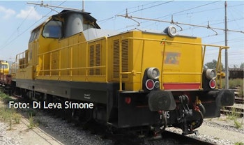 Piko 52955 FS locomotiva diesel D.145 livrea giallo/grigio, ep.VI