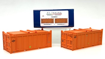 PT Trains 820802 Container 20' ''Dinazzano Po'' Impresa Ferroviaria, Scalo ferroviario & Piattaforma logistica Reggio Emilia