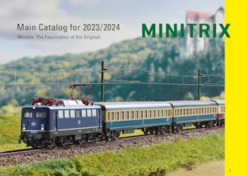 Trix 19847 MINITRIX scala N catalogo generale 2023 - 2024 ( Inglese)