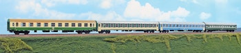 Acme 55322 DR set 4 carrozze D 1244/1245 Hoek van Holland – Warszawa Express, ep.V