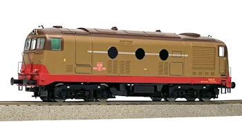Os.kar 1013 FS locomotiva diesel D.341 5001 prima serie costruzione Reggiane, ep.IV