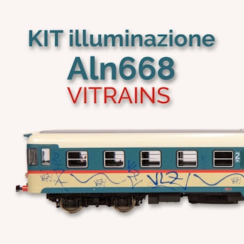 Almrose 50-02091/MR Kit illuminazione per ViTrains Aln668 (Motrice + Rimorchiata) con connettore PLUX22