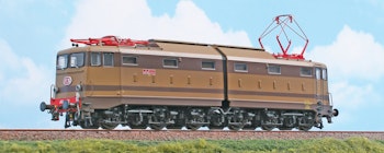 Acme 60127 FS locomotiva elettrica E645.082, in livrea originale castano/Isabella, senza modanature, ep.IV-V