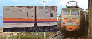 Acme 69596 FS locomotiva E646 050 in livrea “Navetta”, tetto scuro, senza gocciolatoio e con tutti i portelli lato AT bassi, ep.IV-V - DCC Sound
