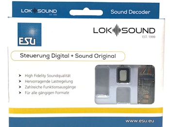 Esu Electronic 58410E464Vitrains LokSound 5 Decoder DCC Sound NEM 652 a 8 pin per FS E.464 Vitrains