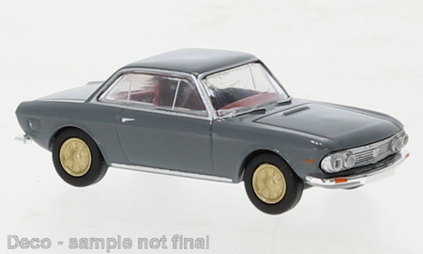 Brekina 29626 Lancia Fulvia Coupe, grigio scuro, 1970