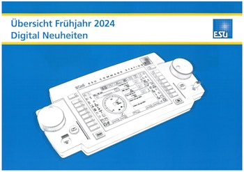 Esu Electronic 52986 ESU Catalogo novità digitali 2024, tedesco