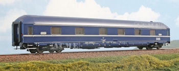 Acme 52385 DSB carrozza letti WLABmh 174, livrea blu con logo grande, ep.V