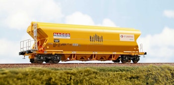 NME 511680 Carro trasporto cereali ''NACCO - OT LOGISTICS'' tipo Tagnpps, da 102 metri cubi ep. VI