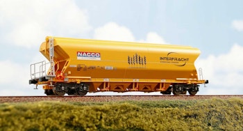 NME 511619 Carro trasporto cereali ''NACCO - INTERFRACHT'' tipo Tagnpps, da 102 metri cubi ep. VI