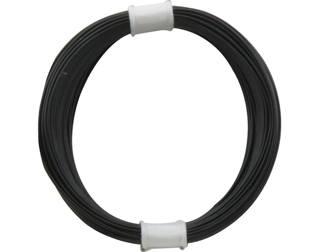 DONAU Elektronik 110-1 Cavo elettrico in rame 0,04 mm² / 10 m nero