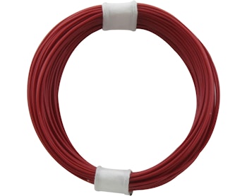 DONAU Elektronik 110-0 Cavo elettrico in rame 0,04 mm² / 10 m rosso