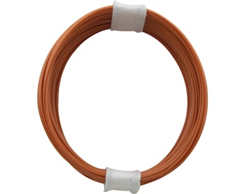 DONAU Elektronik 110-7 Cavo elettrico in rame 0,04 mm² / 10 m arancio