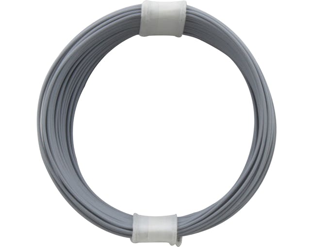 DONAU Elektronik 110-9 Cavo elettrico in rame 0,04 mm² / 10 m grigio