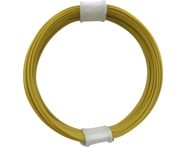 DONAU Elektronik 110-3 Cavo elettrico in rame 0,04 mm² / 10 m giallo