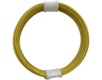 Filo Kynar 30 AWG Giallo &ndash; Nucleo Rame Massiccio Con Teflon &ndash; 5 Piedi Per LED E RC
