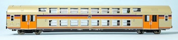 Vitrains 3423 FS carrozza a 2 piani ''Casaralta'', livrea d'origine, logo inclinato, ep. IV-V