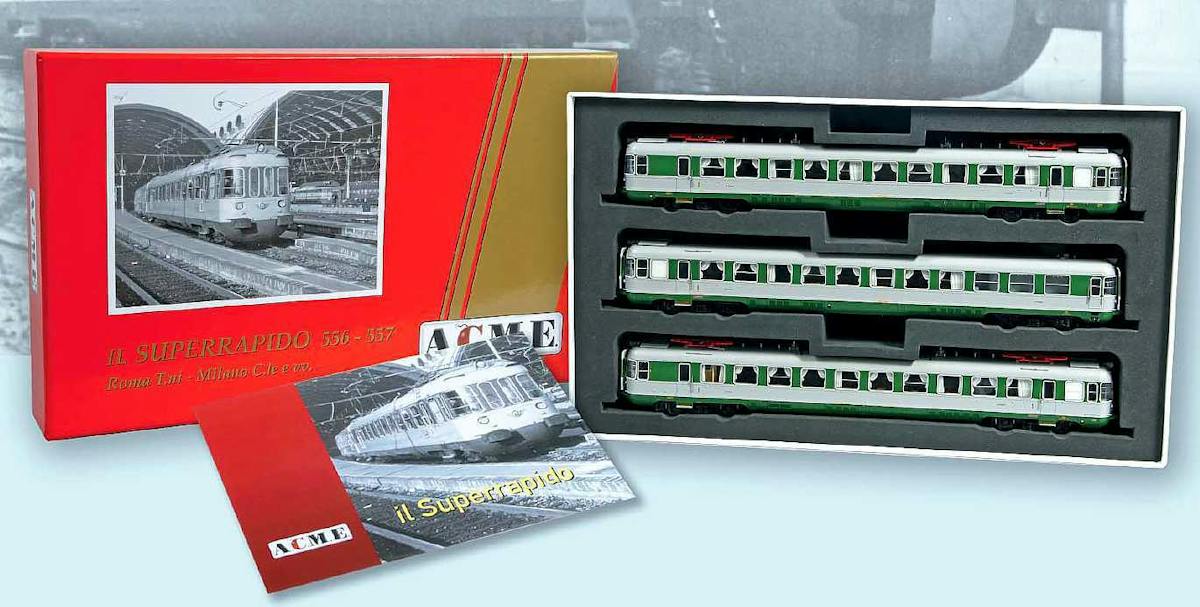 Acme 70034 FS set elettromotrici in tre elementi ALe 601 013 e 016 più ...