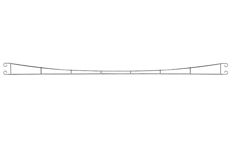 Hornby HC8006 Catenaria, 270 mm, confezione da 10 unità, scala H0