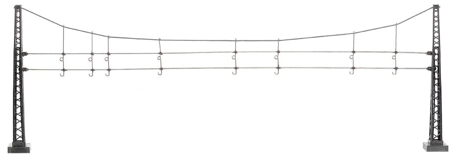 Sommerfeldt 450 Torri a traliccio DB Struttura trasversale kit, Scala N /160 pz.1