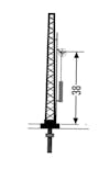 Sommerfeldt 408 Palo a traliccio DB di tensionamento, Scala N /160 pz.1