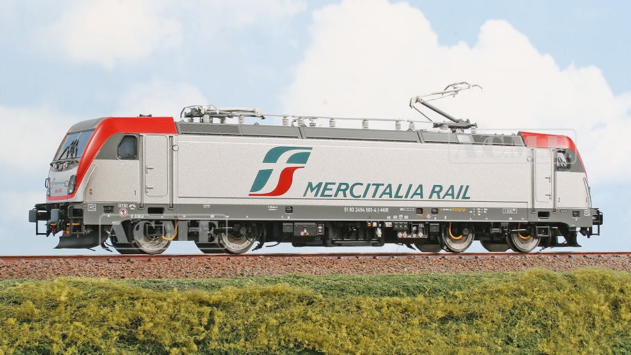 Acme - 60565 Locomotiva Elettrica FN Cargo E 494 552 TRAXX DC3 Noleggiata A Locoitalia Livrea Grigia Con Banda Tricolore Logo Locoitalia Fnm Group Ep Vi Acme - 60565 Locomotiva Elettrica FN Cargo E 494 552 TRAXX DC3 Noleggiata A Locoitalia Livrea Grigia Con Banda Tricolore Logo Locoitalia Fnm Group Ep Vi