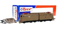 Roco 63627.1 FS locomotiva elettrica E 645 102 livrea isabella