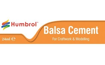 Humbrol AE0603 Balsa Cement colla speciale per balsa, tubetto di metallo 24 ml