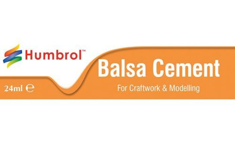 Humbrol AE0603 Balsa Cement colla speciale per balsa, tubetto di metallo 24 ml