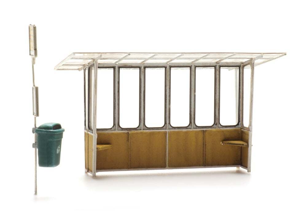 Targa In Metallo Retrò 'Fermata Autobus' 30,5x20,3 Cm - Cartello Decorativo Per Casa, Bar, Garage, Regalo Vintage