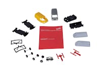 Herpa 012386-004 MiniKit:set due furgoni Volkswagen (VW) T4, grigio/giallo ginestra