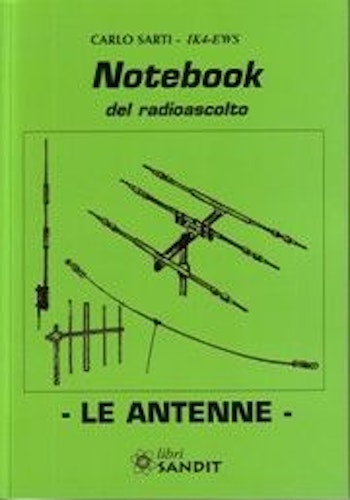 Sandit Libri 5169 NOTEBOOK del radioascolto LE ANTENNE