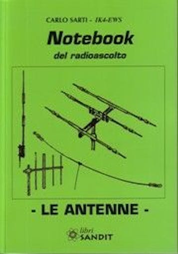 Sandit Libri 5169 NOTEBOOK del radioascolto LE ANTENNE