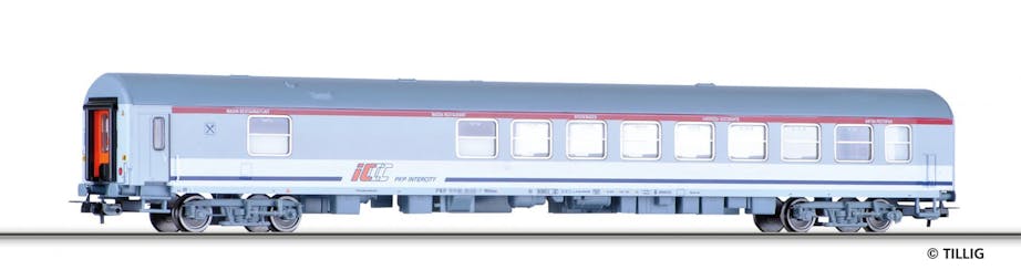 Tillig 75000 PKP carrozza ristorante WRdmu livrea - Intercity ep.V