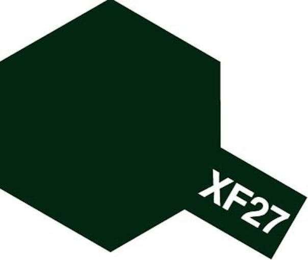 Tamiya 81727 Vernice acrilica mini XF-27 verde nero
