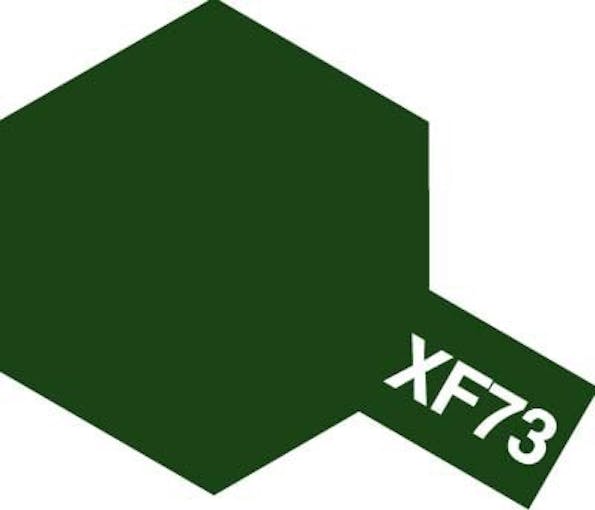 Tamiya 81773 Acrilico mini XF-73 verde scuro (JGSDF)