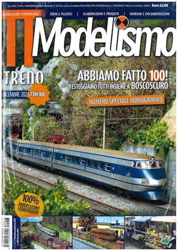 Duegi Editrice TTM100 Tutto Treno Modellismo n.100 dicembre 2024 - Numero Speciale monografico