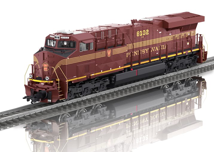 Trix 25445 Pennsylvania RR locomotiva diesel elettrica tipo GE ES44AC DCC Sound e fumo.