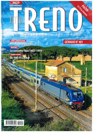 Duegi Editrice TT401 Tutto TRENO N.401 gennaio 2025