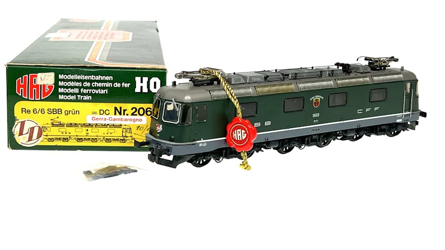 HAG 206 SBB CFF locomotiva elettrica Re 6/6 11689 Gerra- Gambarogno , ep.IV - Swiss Made