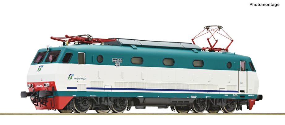 Roco 7500128  FS locomotiva elettrica E.444.031 livrea XMPR , ep.V-VI