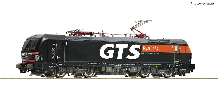 Roco 70323 GTS Rail locomotiva elettrica Vectron 191, ep.VI