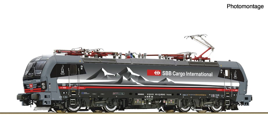 Roco 7510107 SBB Locomotiva elettrica 193 451-2, SBB Cargo International, ep.VI - DCC Sound