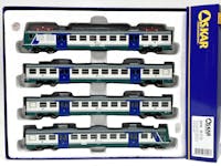 Os.kar 2076D FS set elettromotrice Ale 582 per servizi regionali di Trenitalia composto da quattro elementi ep.VI - DCC