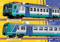 Os.kar 2076D FS set elettromotrice Ale 582 per servizi regionali di Trenitalia composto da quattro elementi ep.VI - DCC