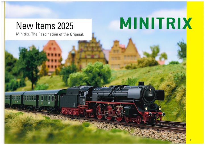 Trix 20272 MINITRIX N catalogo Novità 2025 ( Inglese)