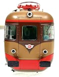 Os.kar 2069 FS set di due elementi composto da: FS ALe 540.027 3° serie mot. senza modanature + Le 760.018 livrea castano isabella rosso ep. IV-V