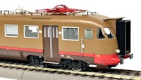 Os.kar 2065DS FS ALe 540.003 1° serie con RS mot. livrea castano isabella rosso, Dep. Loc. Livorno, ep. IV - DCC Sound