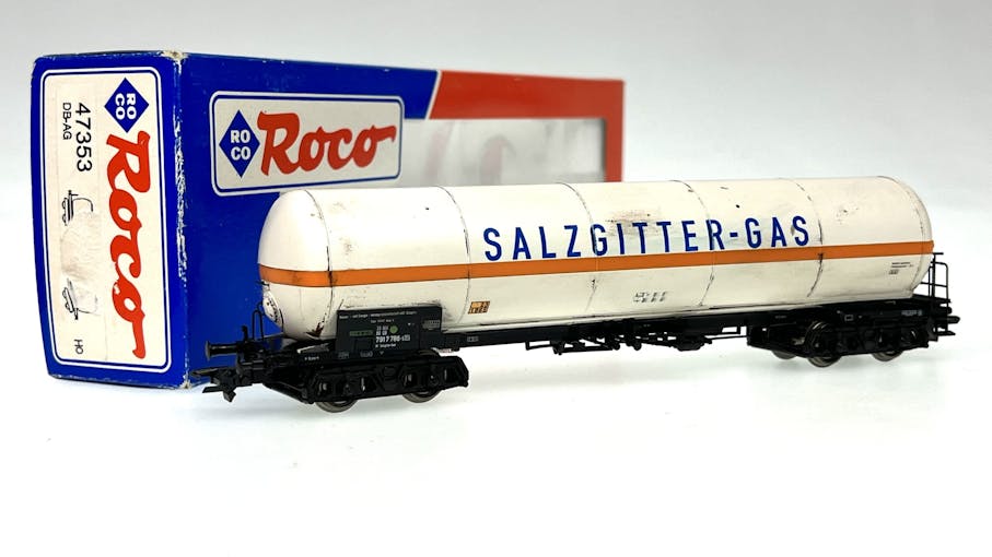 Roco 47353 DB-AG carro trasporto gas SALZGITTER-GAS, ep.V